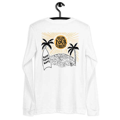 Palm Tree Paradise Long Sleeve Tee